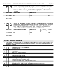 Form F-83263 Rehabilitation Review Application - Wisconsin, Page 7