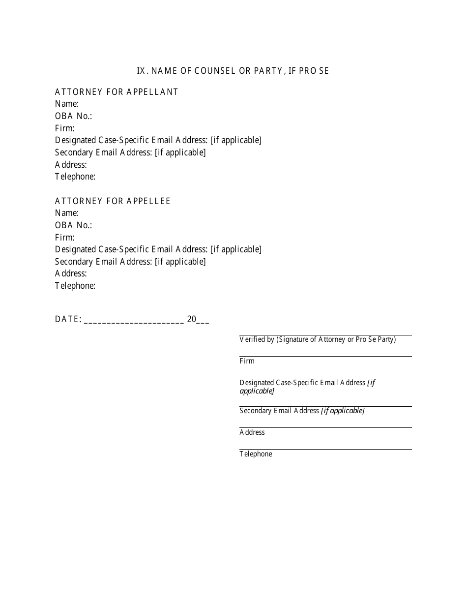 Form 5 Petition in Error - Oklahoma, Page 4
