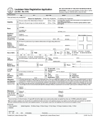 Form OFS4SR Simplified Report - Louisiana, Page 9