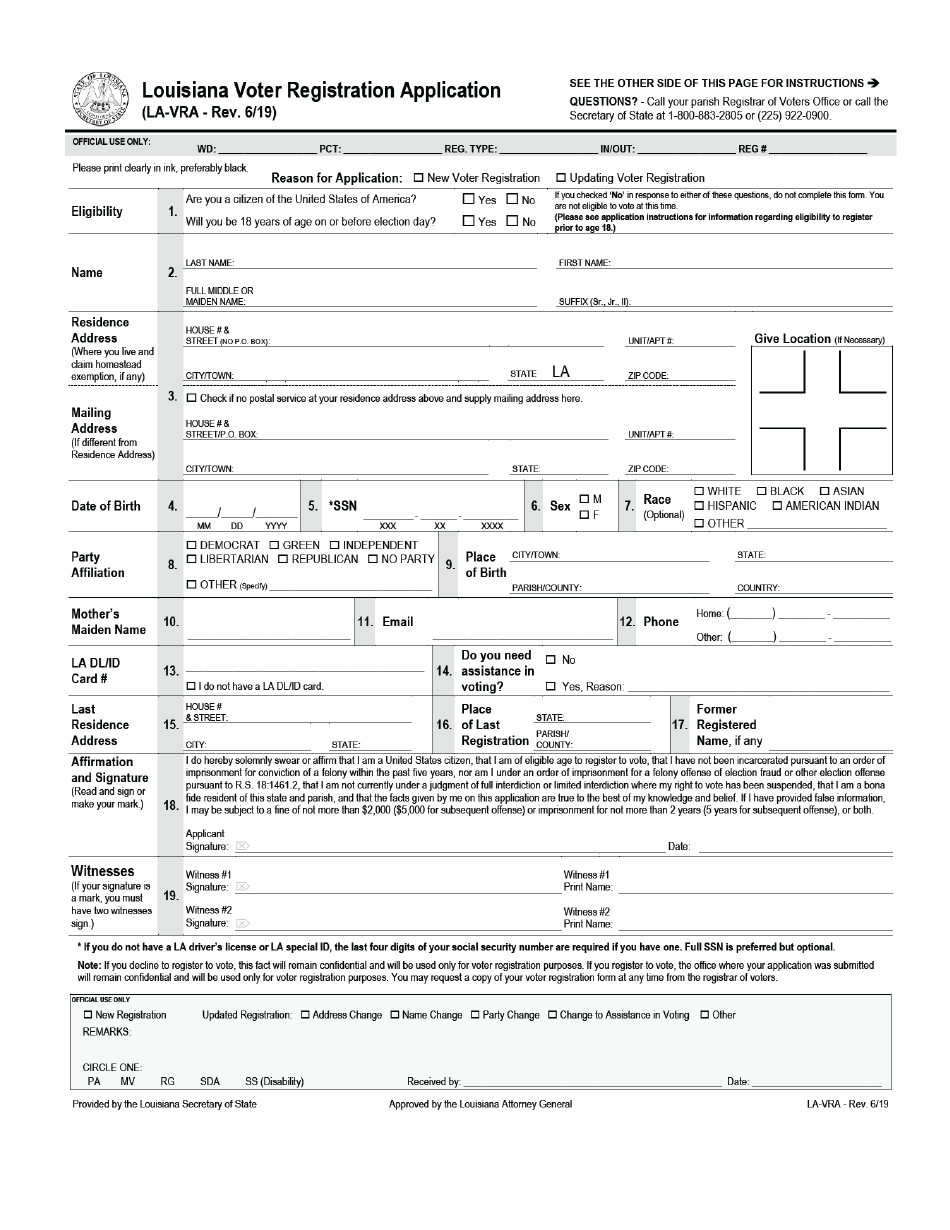 Form OFS4SR Simplified Report - Louisiana, Page 9