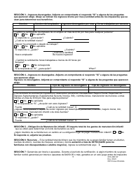 Formulario OFS4SR SP Informe Simplificado - Louisiana (Spanish), Page 5