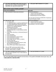 Form OFS4MR Application for Continued Assistance - Louisiana, Page 17