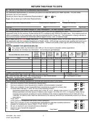 Form OFS4MR Application for Continued Assistance - Louisiana, Page 2