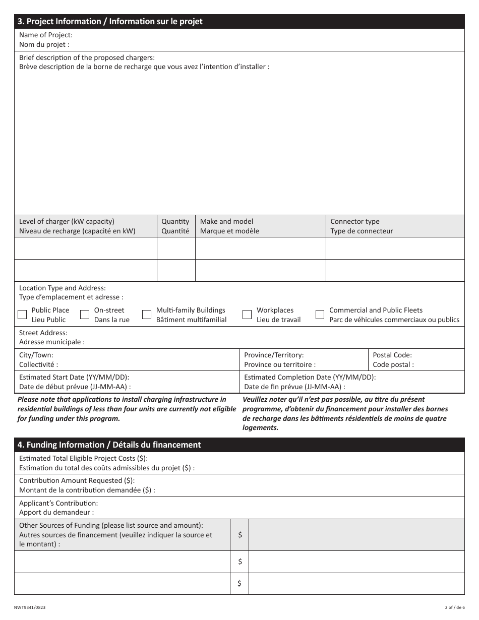 Form Nwt9341 - Fill Out, Sign Online And Download Fillable Pdf 