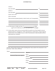 Form FEE502C Guardian Ad Litem Fee Waiver Application - Chips - Minnesota, Page 5