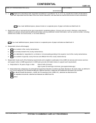 Form CARE-100 Petition to Commence Care Act Proceedings - California, Page 2
