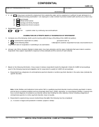 Form CARE-101 Mental Health Declaration - Care Act Proceedings - California, Page 2