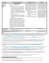 Form MV-145 Application for Person With a Disability or Hearing Impaired Registration Plate or a Person With a Disability Motorcycle Plate - Pennsylvania, Page 2