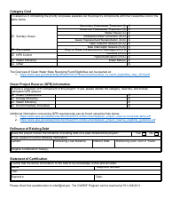 Clean Water State Revolving Fund (Cwsrf) Questionnaire - North Dakota, Page 2