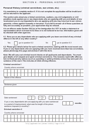 Form FLR(P) Application for an Extension of Stay in the UK as a Child Under the Age of 18 of a Relative With Limited Leave to Enter or Remain in the UK as a Refugee or Beneficiary of Humanitarian Protection and for a Biometric Immigration Document - United Kingdom, Page 12
