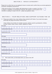 Form FLR(P) Application for an Extension of Stay in the UK as a Child Under the Age of 18 of a Relative With Limited Leave to Enter or Remain in the UK as a Refugee or Beneficiary of Humanitarian Protection and for a Biometric Immigration Document - United Kingdom, Page 8