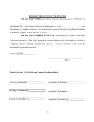 Compliance Conference Order - Queens County, New York, Page 7