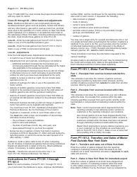 Instructions for Form PT-101 Tax on Motor Fuel - New York, Page 2