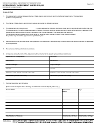 Form DOT ADM-3015IA Interagency Agreement Under $10,000 - California, Page 2