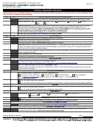 Form DOT ADM-3015IA Interagency Agreement Under $10,000 - California, Page 5