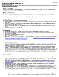 Form DOT ADM-3015 Service Agreement Under $10,000 - California, Page 2