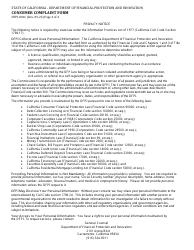 Form DFPI-801C Consumer Complaint Form - Property Assessed Clean Energy (Pace) - California, Page 4
