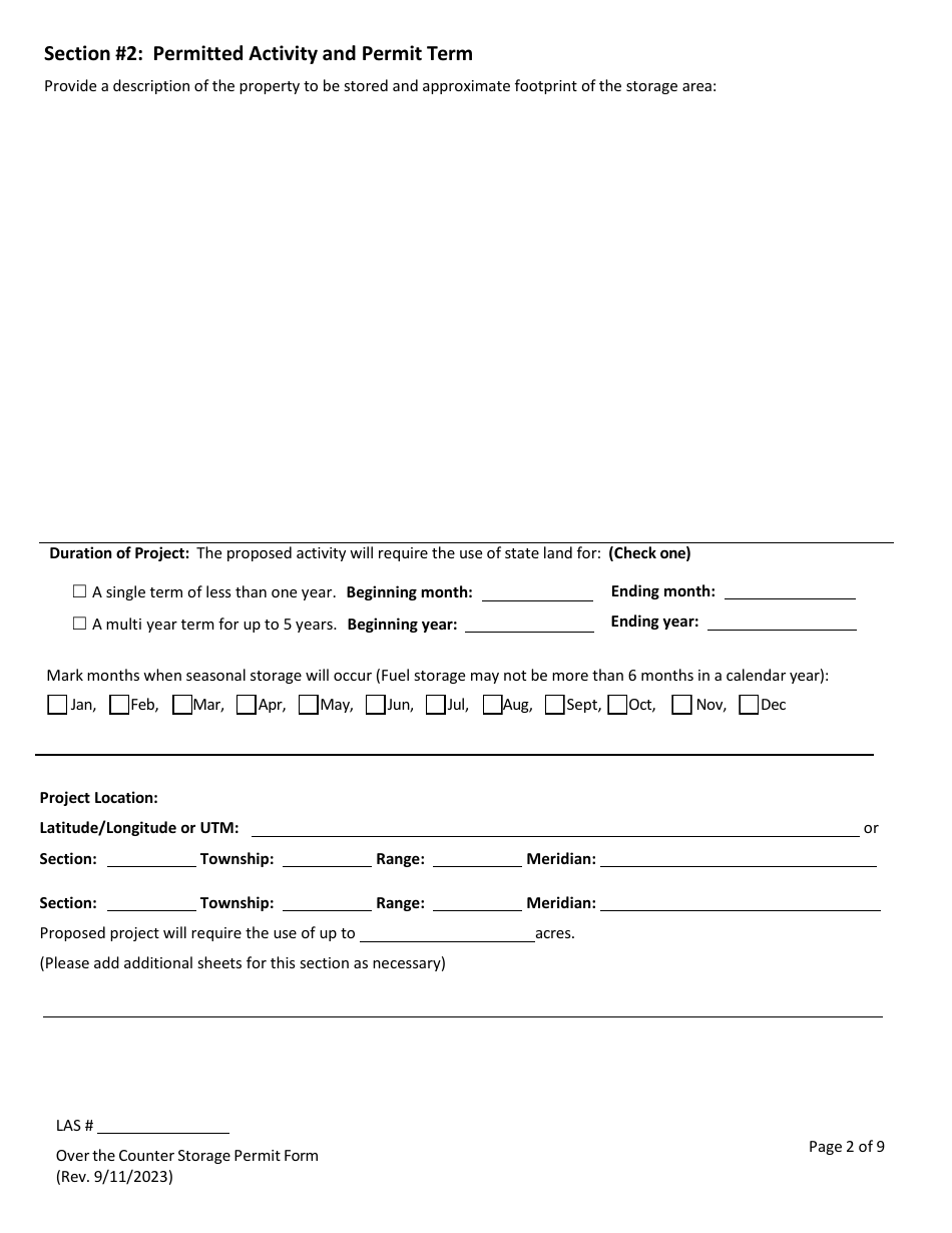 Over the Counter Storage Permit - Alabama, Page 4