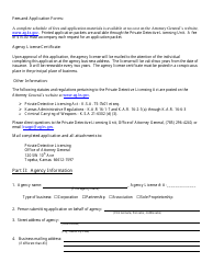 Agency License - Renewal Application - Kansas, Page 2