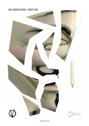 Guy Fawkes Mask Template - Kimpix