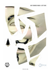 Guy Fawkes Mask Template - Kimpix, Page 2