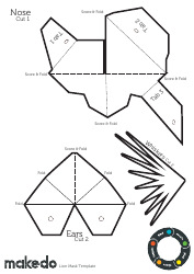 Lion Mask Template, Page 3