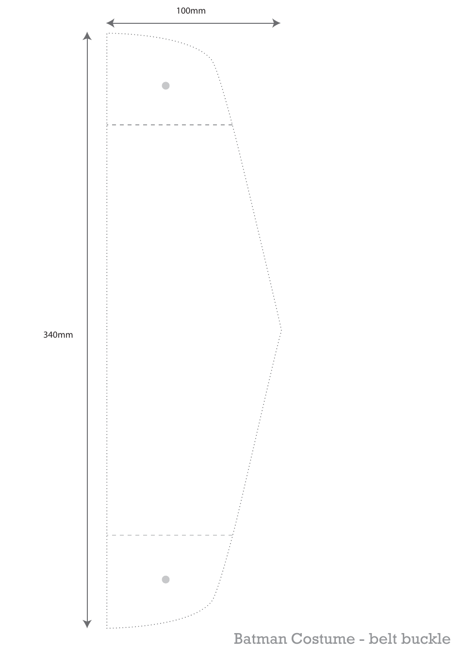 Batman Costume Template Download Printable PDF | Templateroller