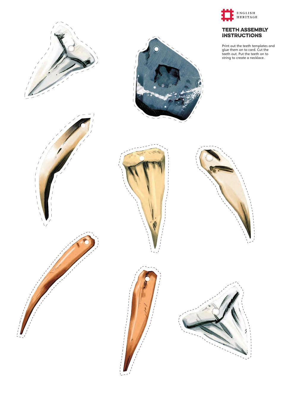 Stone Age Dress up Templates, Page 5