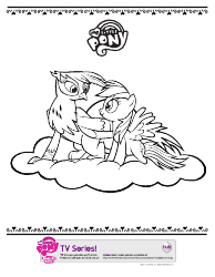 Document preview: My Little Pony Episode 5 Coloring Page