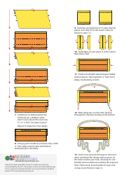 Pleated Face Mask Template, Page 2