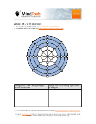 Document preview: Wheel of Life Worksheet - Mind Tools