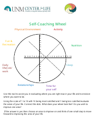 Document preview: Self-coaching Wheel
