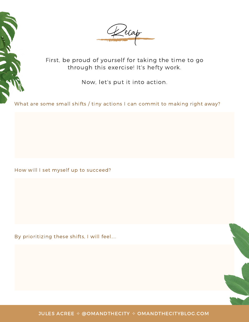 Wheel of Life Self-care Worksheet, Page 11