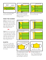 3d Face Mask Pattern Templates, Page 3