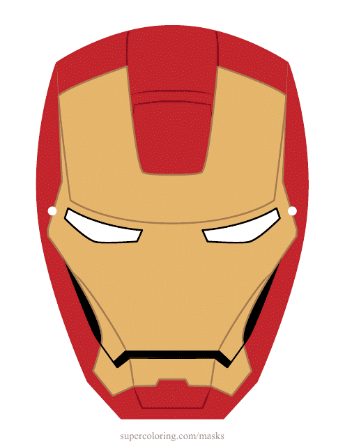 Iron Man Mask Template Download Pdf