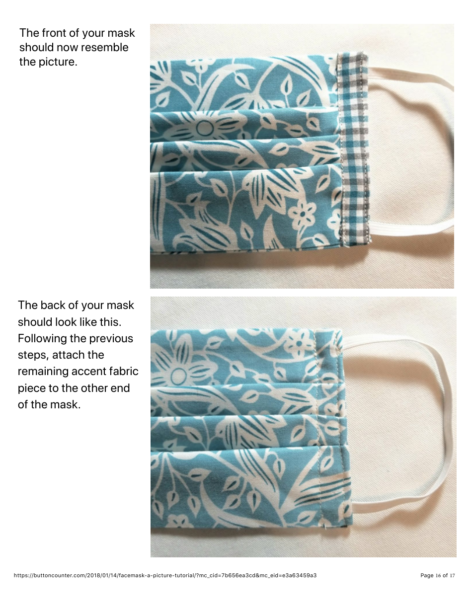 Face Mask Template - Beautiful, Page 17