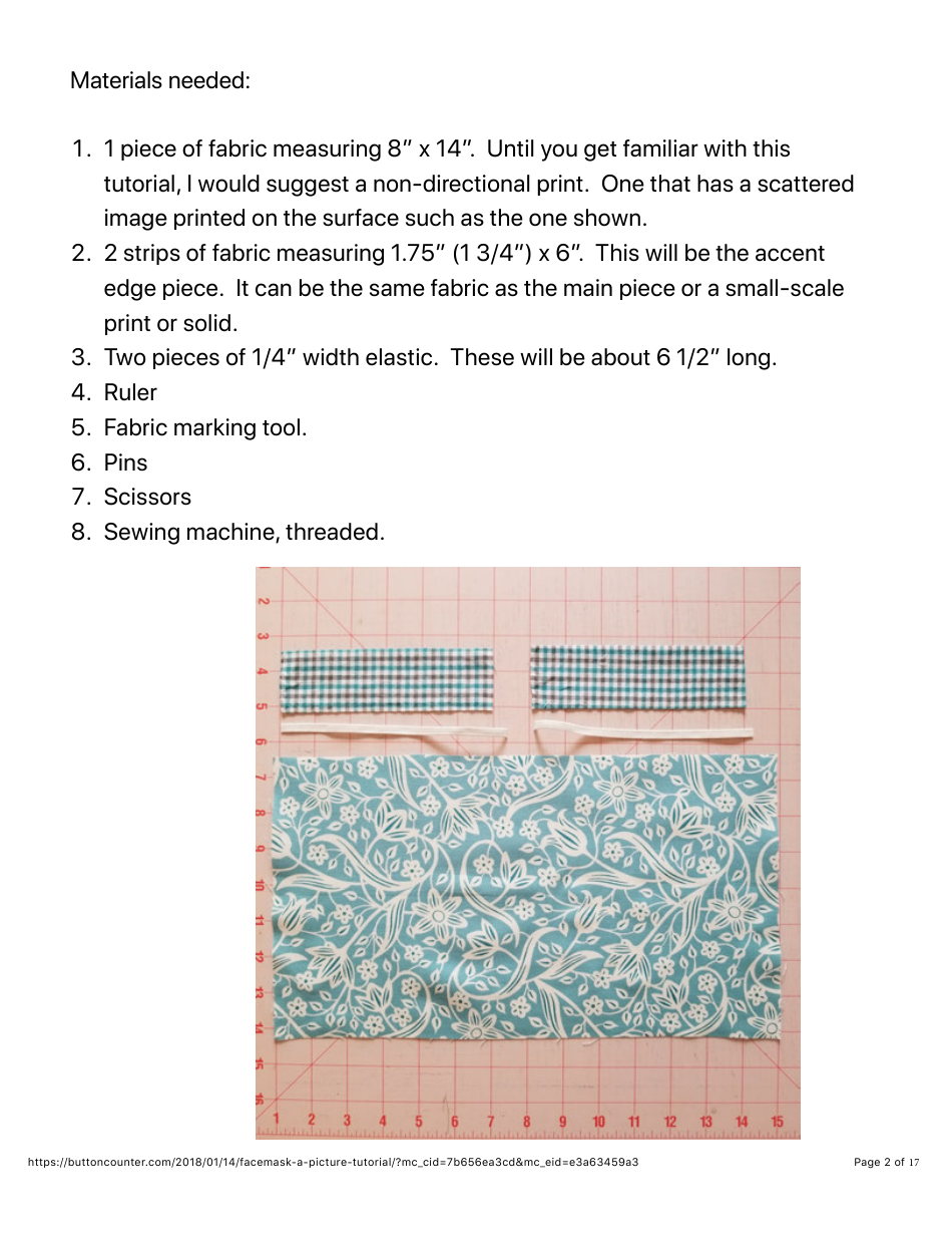 Face Mask Template - Beautiful, Page 3