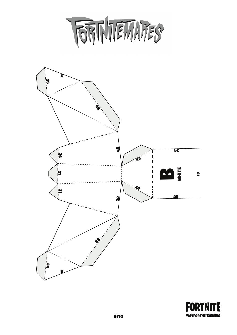 Fortnite Skull Trooper Mask Template, Page 7