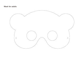 Animal Mask Templates for Children and Adults, Page 2