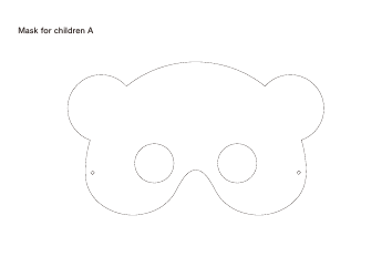 Animal Mask Templates for Children and Adults, Page 3