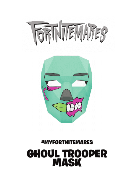 Fortnite Ghoul Trooper Mask Template Download Pdf