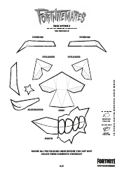 Fortnite Ghoul Trooper Mask Template, Page 10