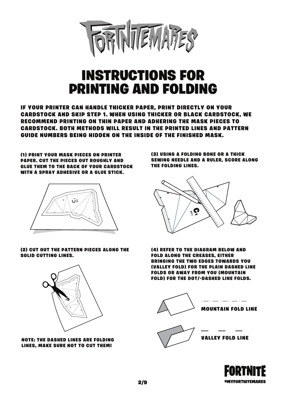 Fortnite Ghoul Trooper Mask Template, Page 3