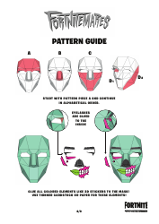 Fortnite Ghoul Trooper Mask Template, Page 5
