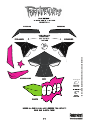 Fortnite Ghoul Trooper Mask Template, Page 9