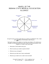Wheel of Life Worksheet Template, Page 3