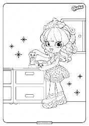 Document preview: Rainbow Kate Coloring Page