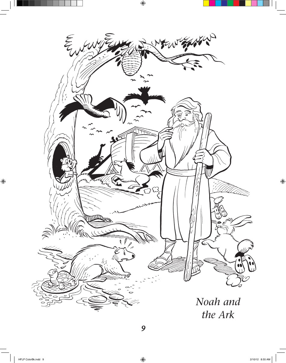History for Little Pilgrims Coloring Book, Page 11