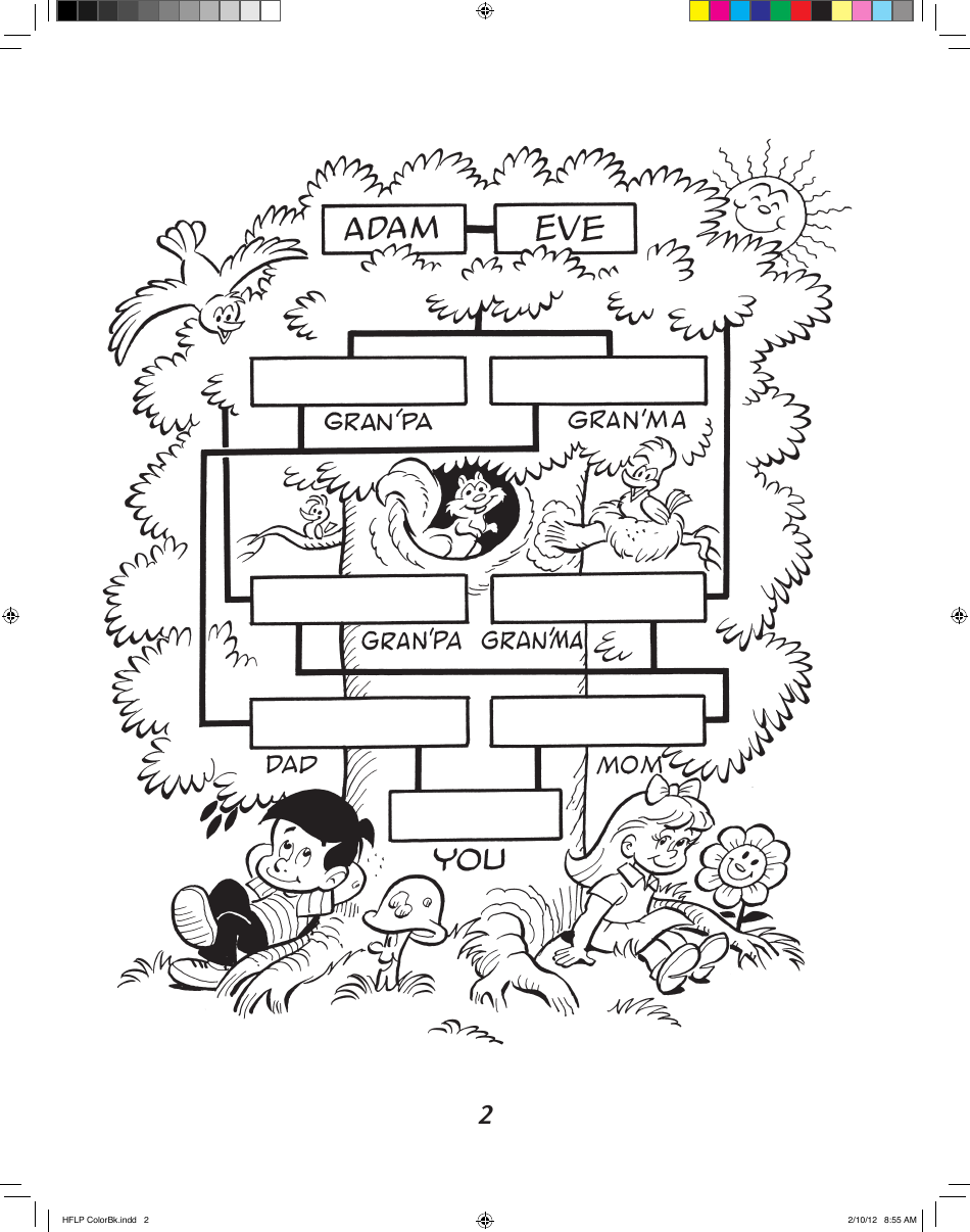 History for Little Pilgrims Coloring Book, Page 4