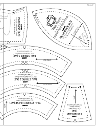 Teto Plush Sewing Pattern Template, Page 22